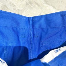 画像8: ROYAL BLUE COLOR CENTER CREASE SLACKS / W30 (8)