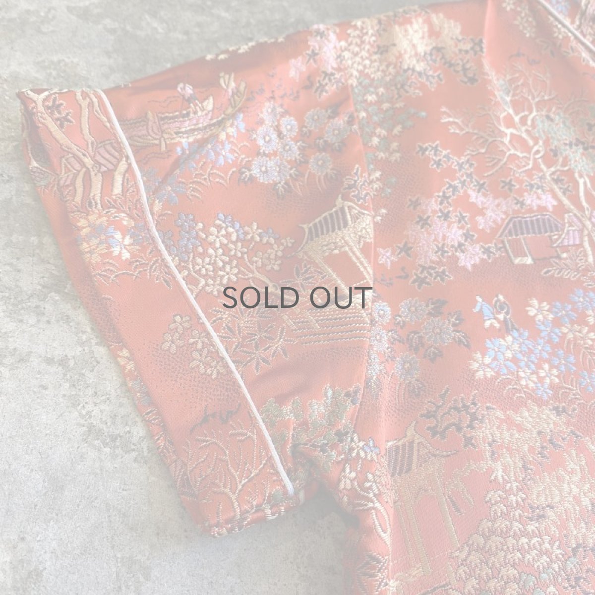 画像6: CHINA EMBROIDERY COLOR S/S SHIRT / Ladies S (6)