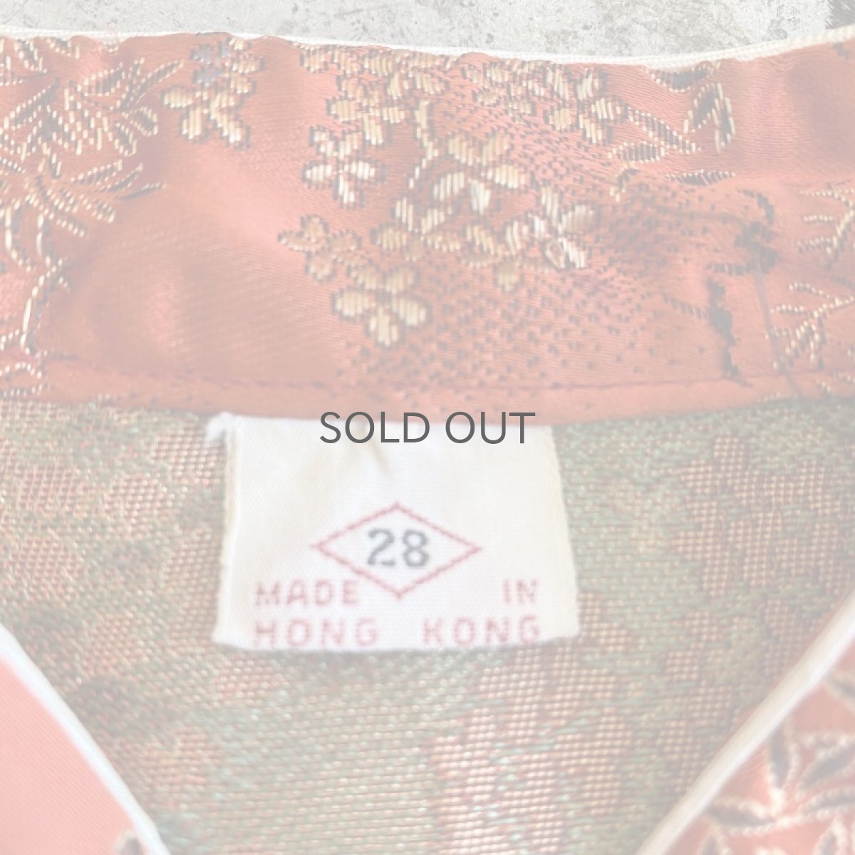 画像9: CHINA EMBROIDERY COLOR S/S SHIRT / Ladies S (9)