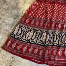 画像7: INDIA PATTERN RAYON ONE-PIECE / Ladies M (7)