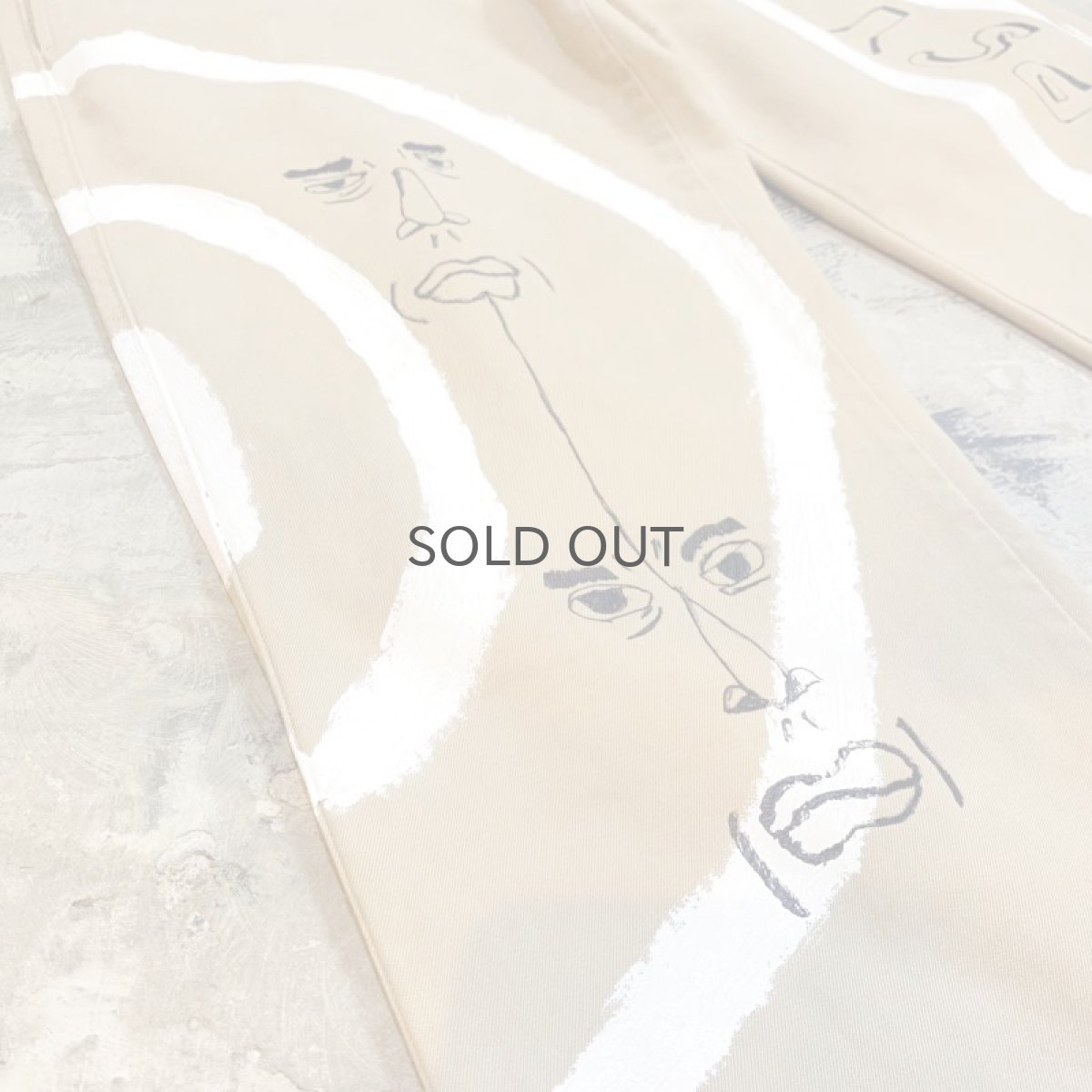 画像5: HAND PAINTED "AUTOPSY" CHINO PANTS / W33 (5)