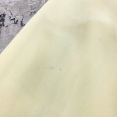 画像6: PALE YELLOW COLOR TAPERED SLACKS / W26 (6)