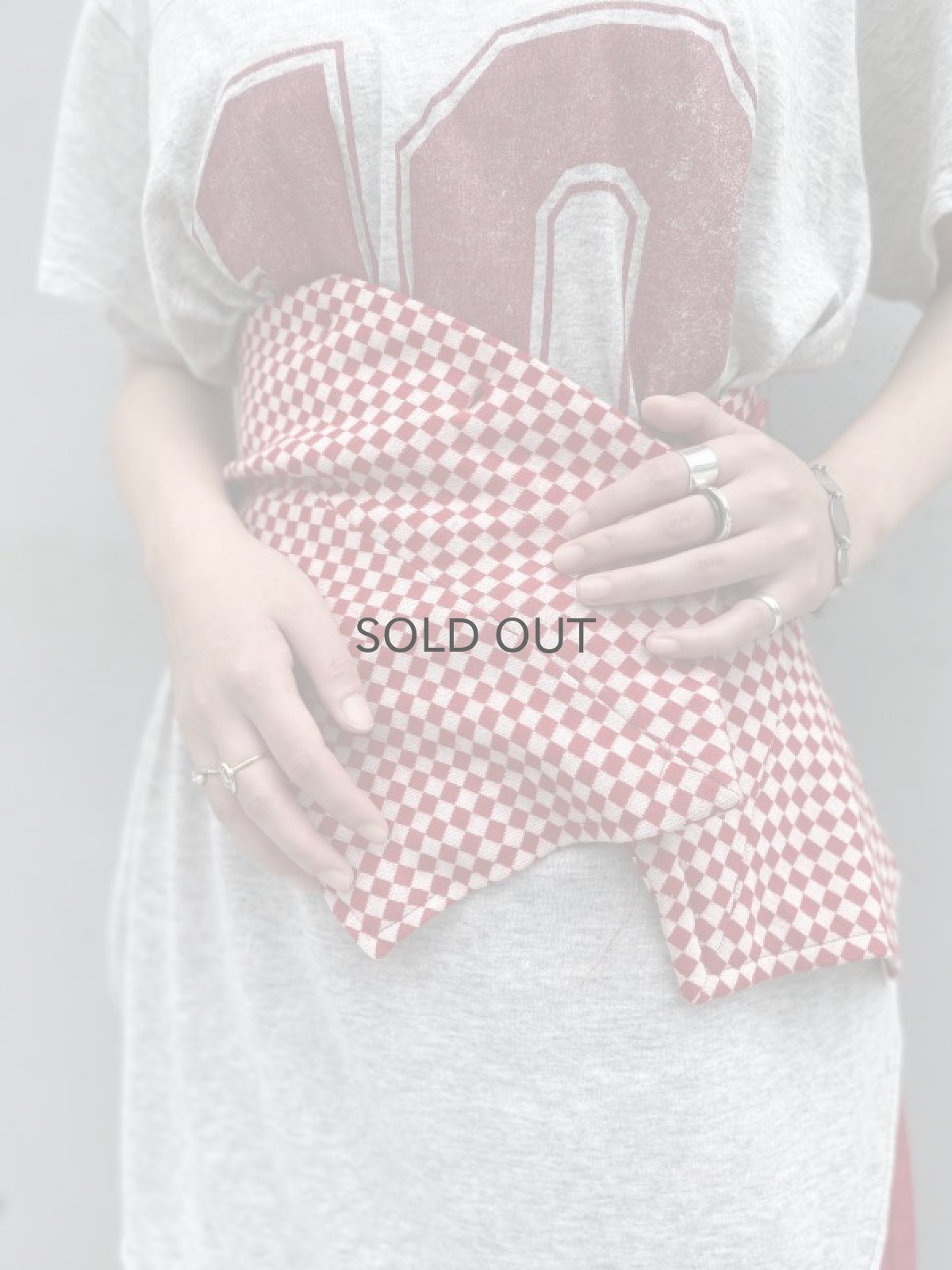 画像10: 【Wiz&Witch】"WEIRD" CHECKER CORSET (10)