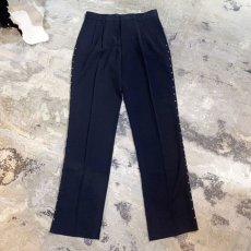 画像1: 【Wiz&Witch】"THE U.K" SIDE STUDS SLACKS PANTS / W33 (1)