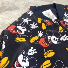 画像3: 80's MICKEY PATTERN BLOUSON / Mens L / MADE IN USA (3)