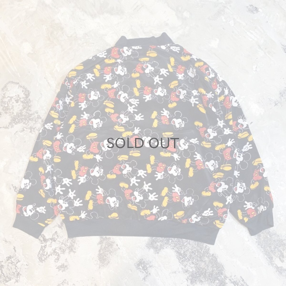 画像2: 80's MICKEY PATTERN BLOUSON / Mens L / MADE IN USA (2)