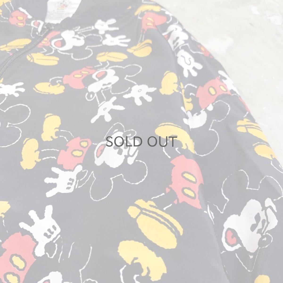 画像4: 80's MICKEY PATTERN BLOUSON / Mens L / MADE IN USA (4)