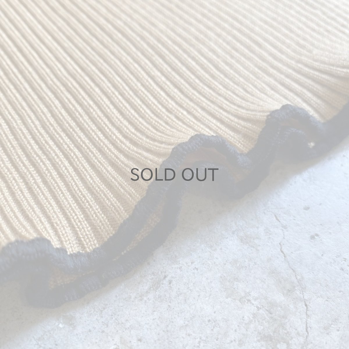 画像6: 【Wiz&Witch】"OUT STITCH" RIB V S/S KNIT TEE / OS (6)