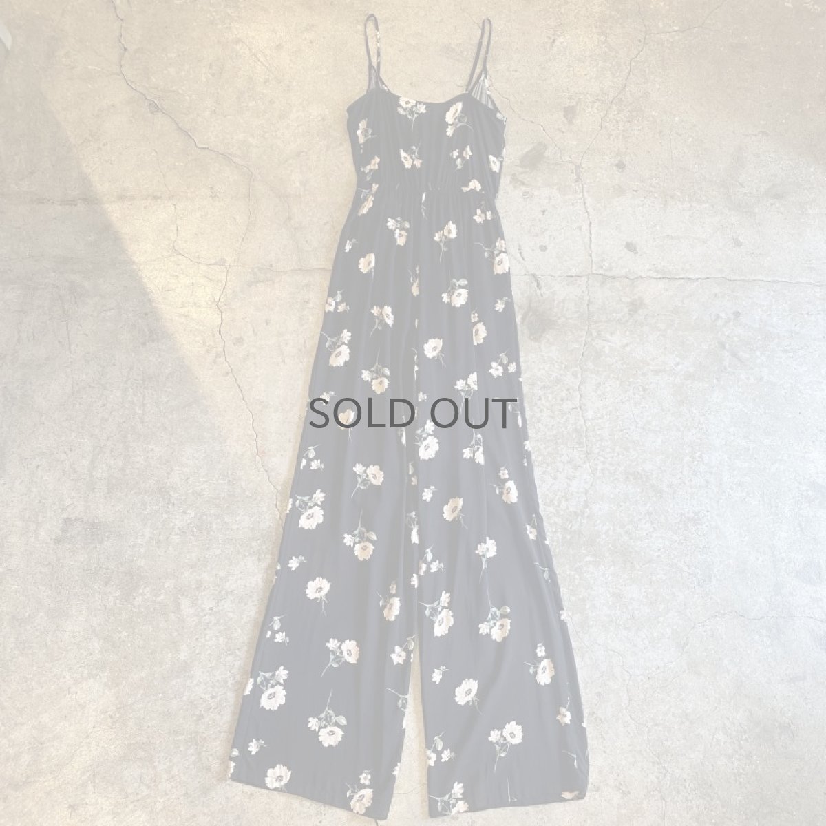 画像2: FLORAL PATTERN CAMISOLE JUMPSUIT / Ladies M (2)