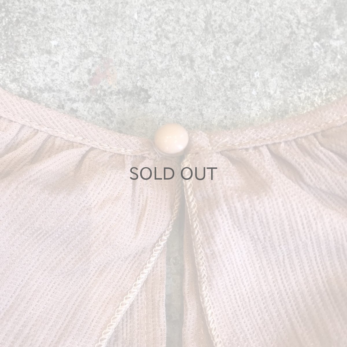 画像11: FRILL DESIGN PINK BEIGE COLOR N/S JUMPSUIT / Ladies M (11)