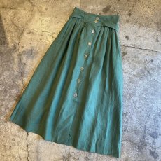 画像4: 70's EURO STRING BELT DESIGN SKIRT / W29 (4)