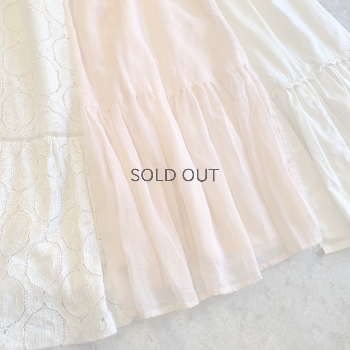 画像8: 【Wiz&Witch】"UNITED" VINTAGE LONG SKIRT / FREE (8)