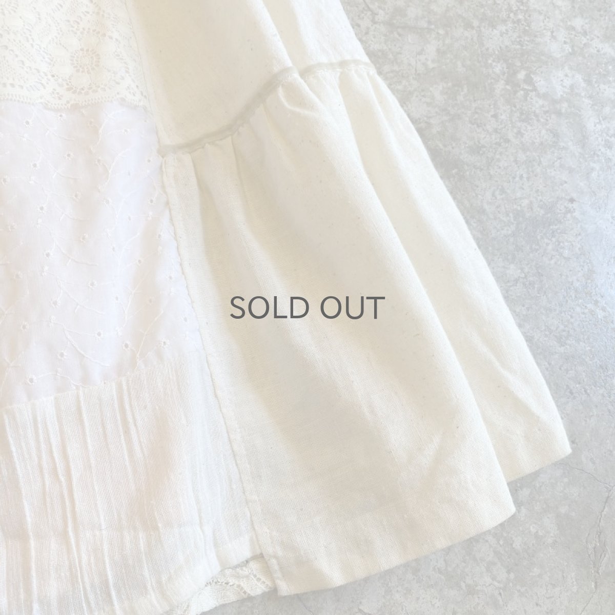 画像7: 【Wiz&Witch】"UNITED" VINTAGE LONG SKIRT / FREE (7)