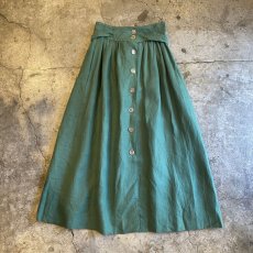 画像1: 70's EURO STRING BELT DESIGN SKIRT / W29 (1)