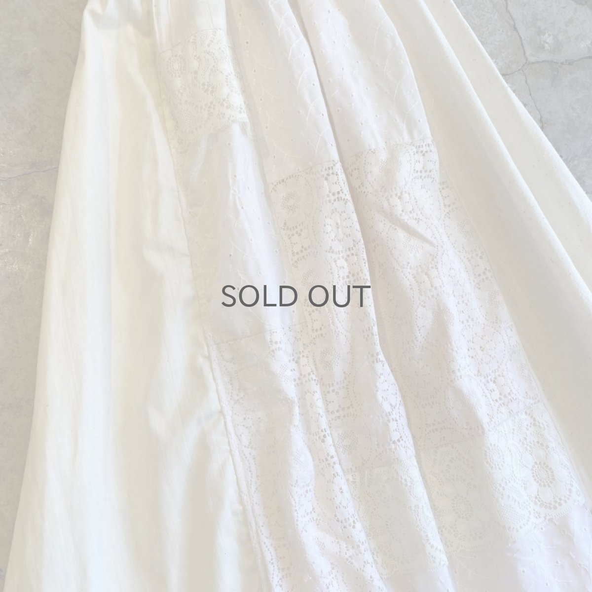 画像5: 【Wiz&Witch】"UNITED" VINTAGE LONG SKIRT / FREE (5)