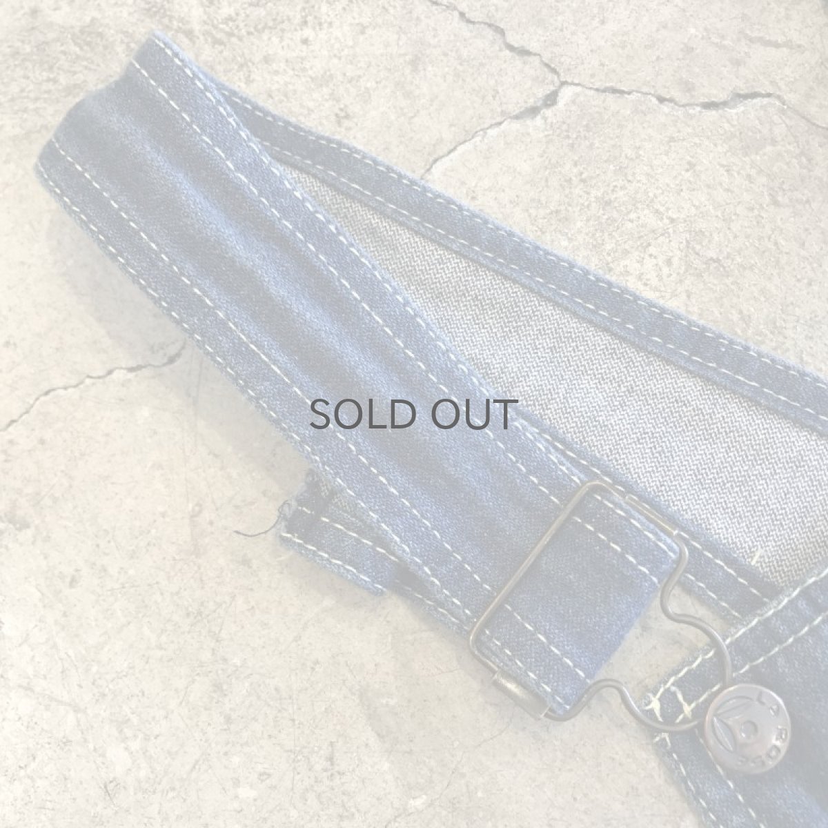 画像6: BLUE DENIM DESIGN OVER ALL / Ladies M(13~14) (6)