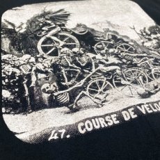 画像5: VELOCIPEDES SKULL GRAPHIC S/S TEE / Mens M (5)