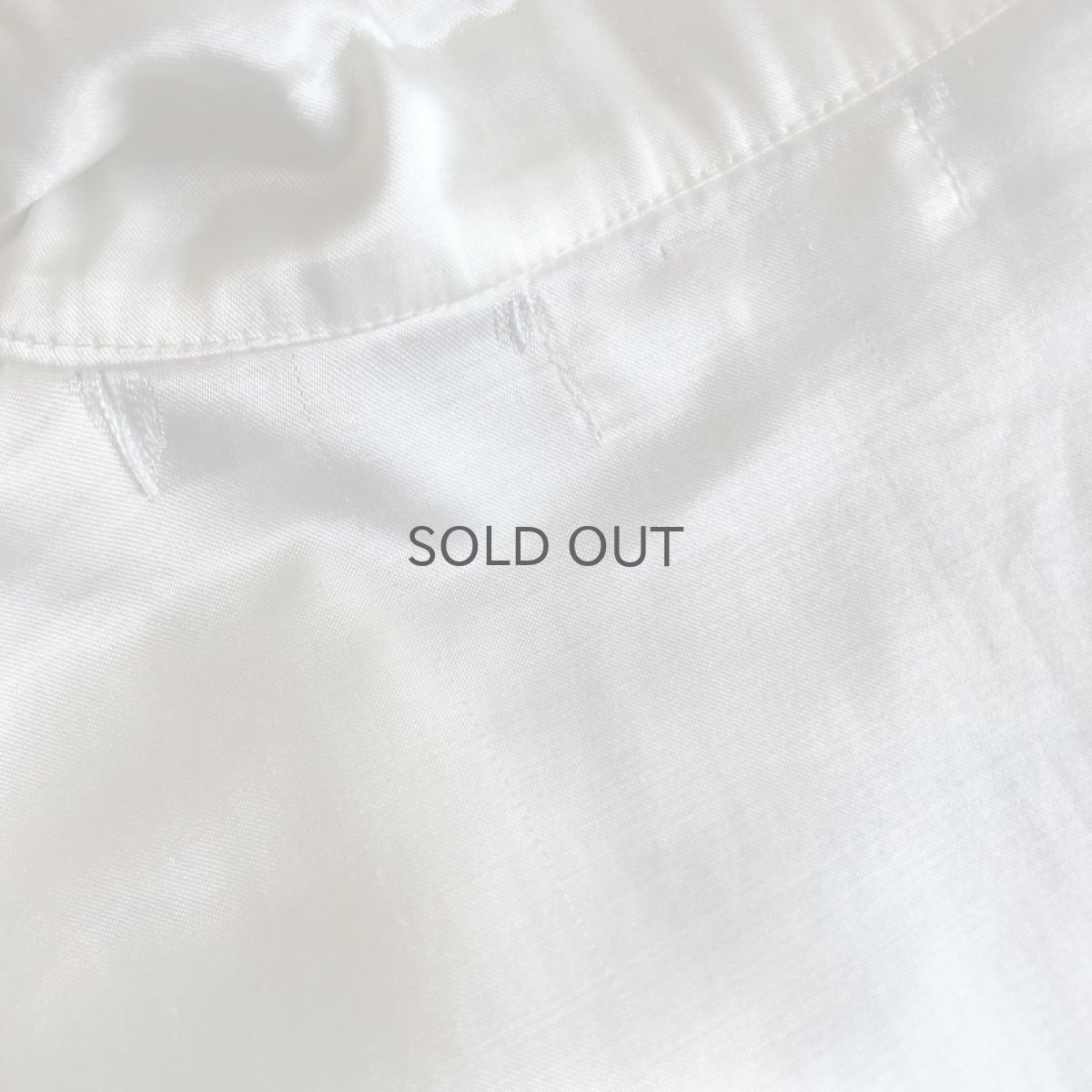 画像8: WHITE COLOR DESIGN PAJAMAS L/S SHIRT / Ladies L (8)
