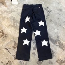 画像2: STARS HAND PAINTED WORK PANTS / W31 (2)