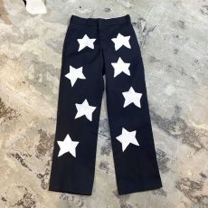 画像1: STARS HAND PAINTED WORK PANTS / W31 (1)