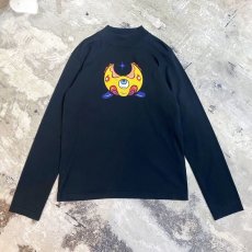 画像1: 90's【agnès b】PRINTED L/S TEE / Mens M (1)