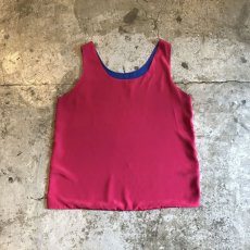 画像1: TWO FACE COLOR DESIGN N/S TOPS / Ladies M (1)