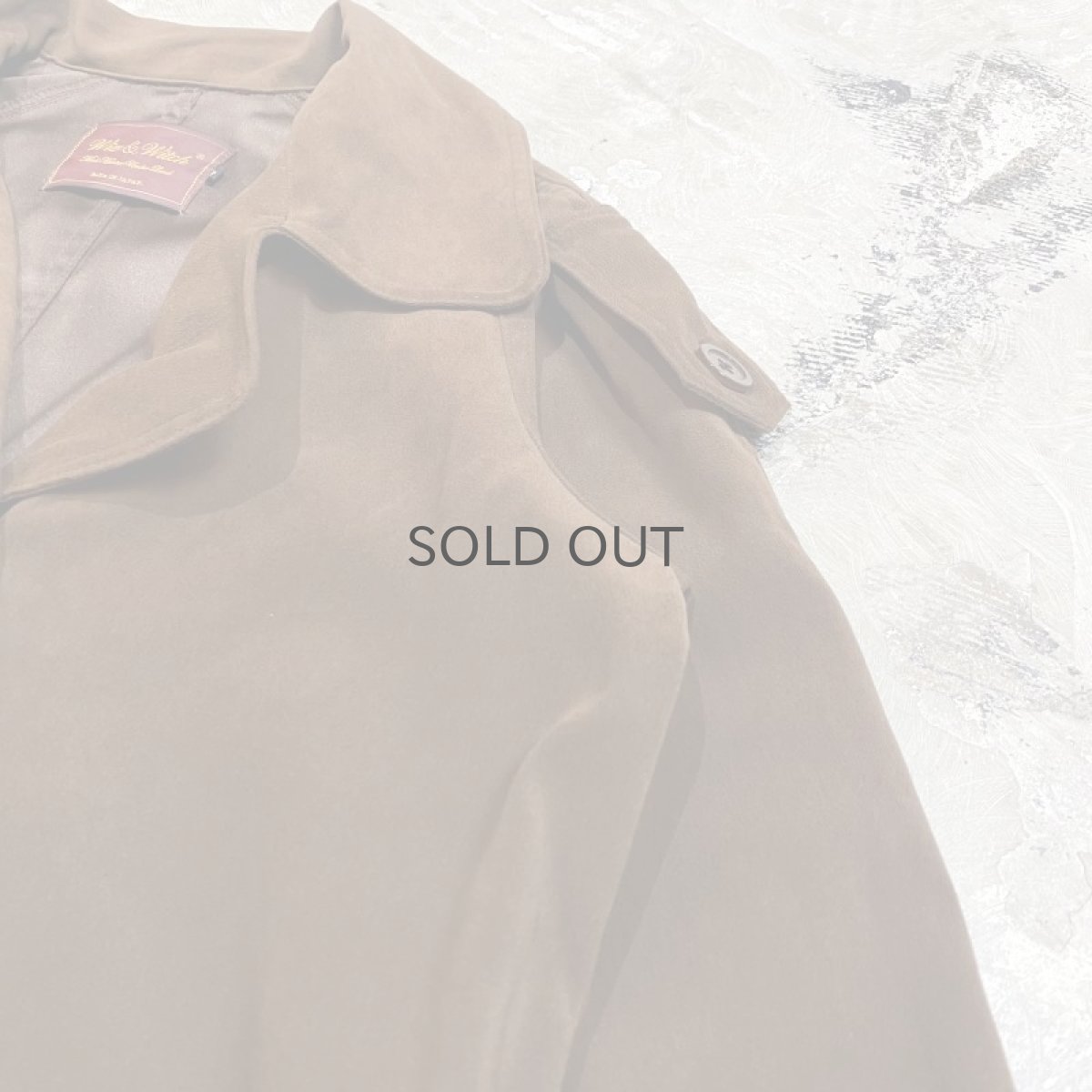 画像4: 【Wiz&Witch】"THE U.K" SHORT TRENCH JACKET / OS (4)