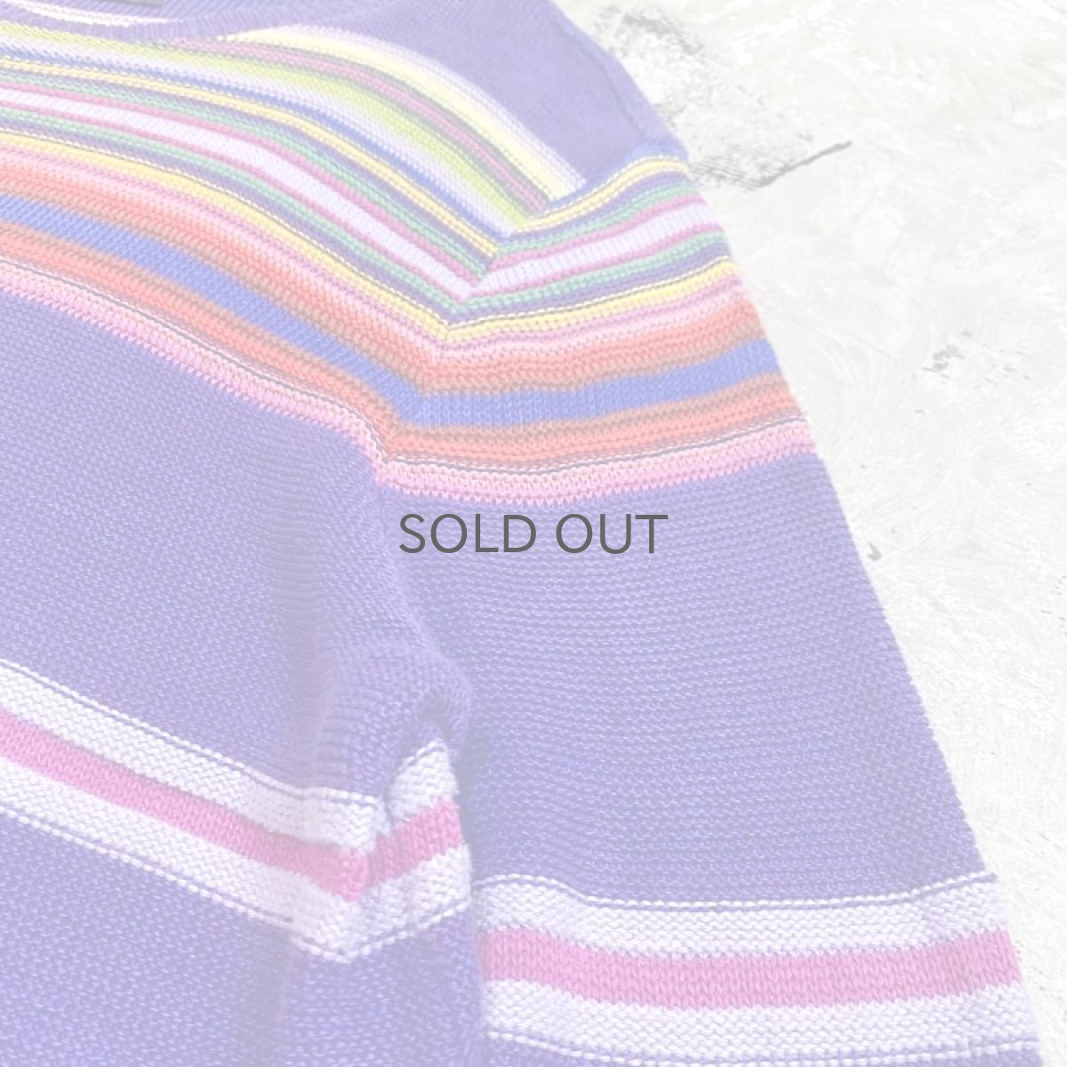 画像4: 90's【RALPH LAUREN】BORDER PATTERN LINEN L/S TOPS / Mens XL (4)