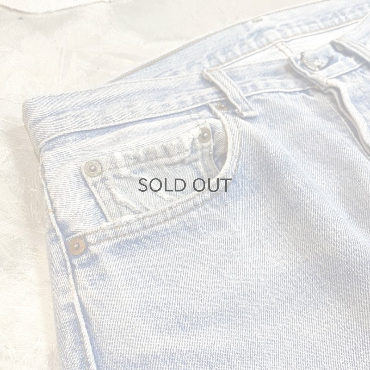 画像3: 70~80's【LEVI'S】66後期 DENIM PANTS / W35 (3)