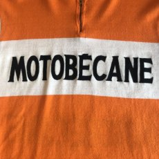 画像8: OLD 2 TONE COLOR DESIGN FLOCKY LOGO MOTOCROSS S/S TOPS / Ladies M / MADE IN FRANCE (8)