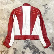 画像2: 80's MICHAEL JACKSON MODEL LEATHER JACKET / Mens M (2)