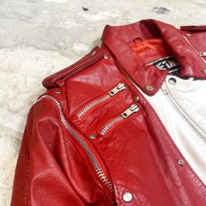 画像3: 80's MICHAEL JACKSON MODEL LEATHER JACKET / Mens M (3)