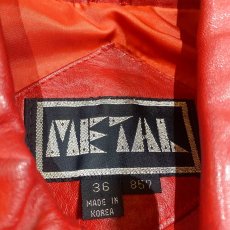 画像8: 80's MICHAEL JACKSON MODEL LEATHER JACKET / Mens M (8)