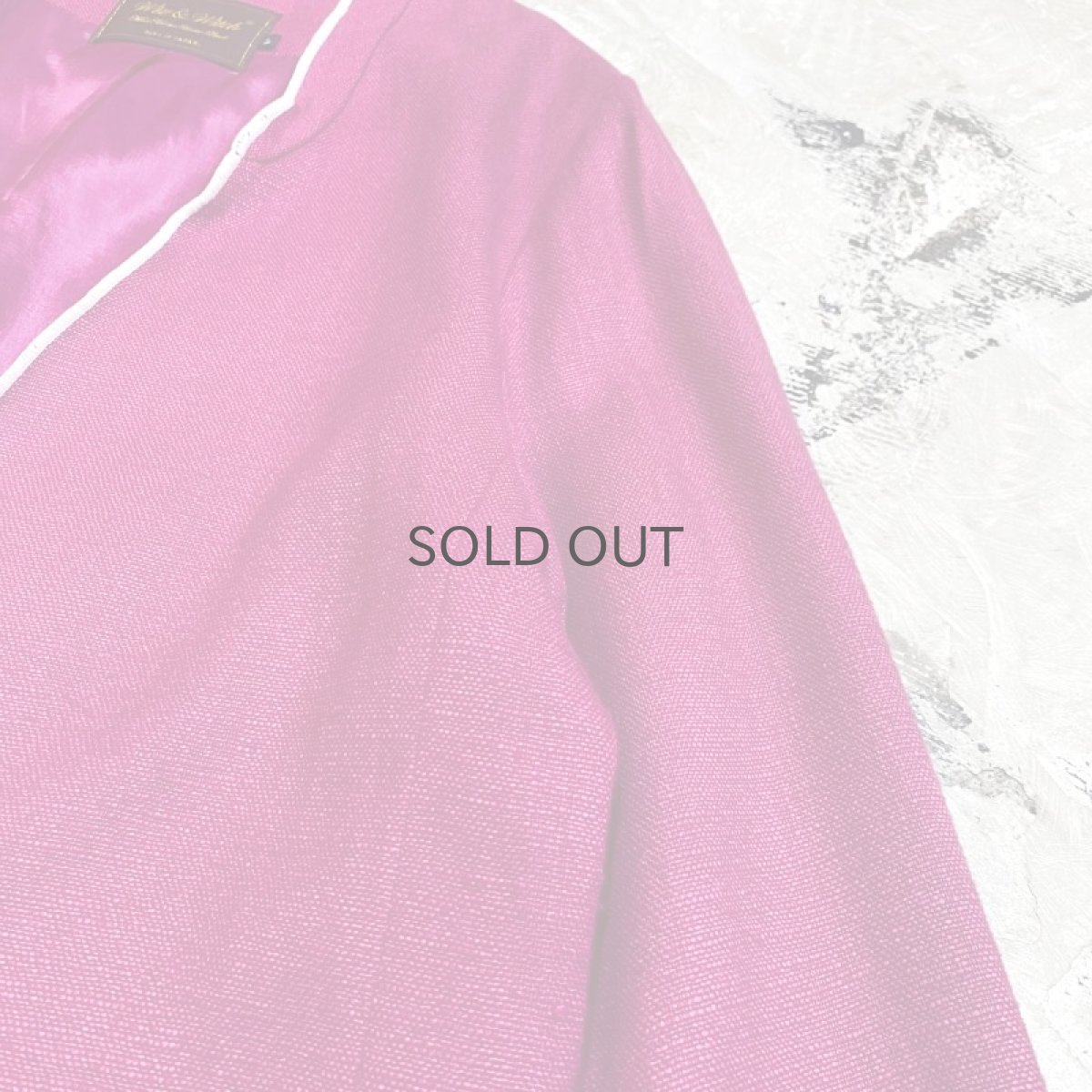 画像4: 【Wiz&Witch】"OUT STITCH" TAILORED JACKET / OS (4)