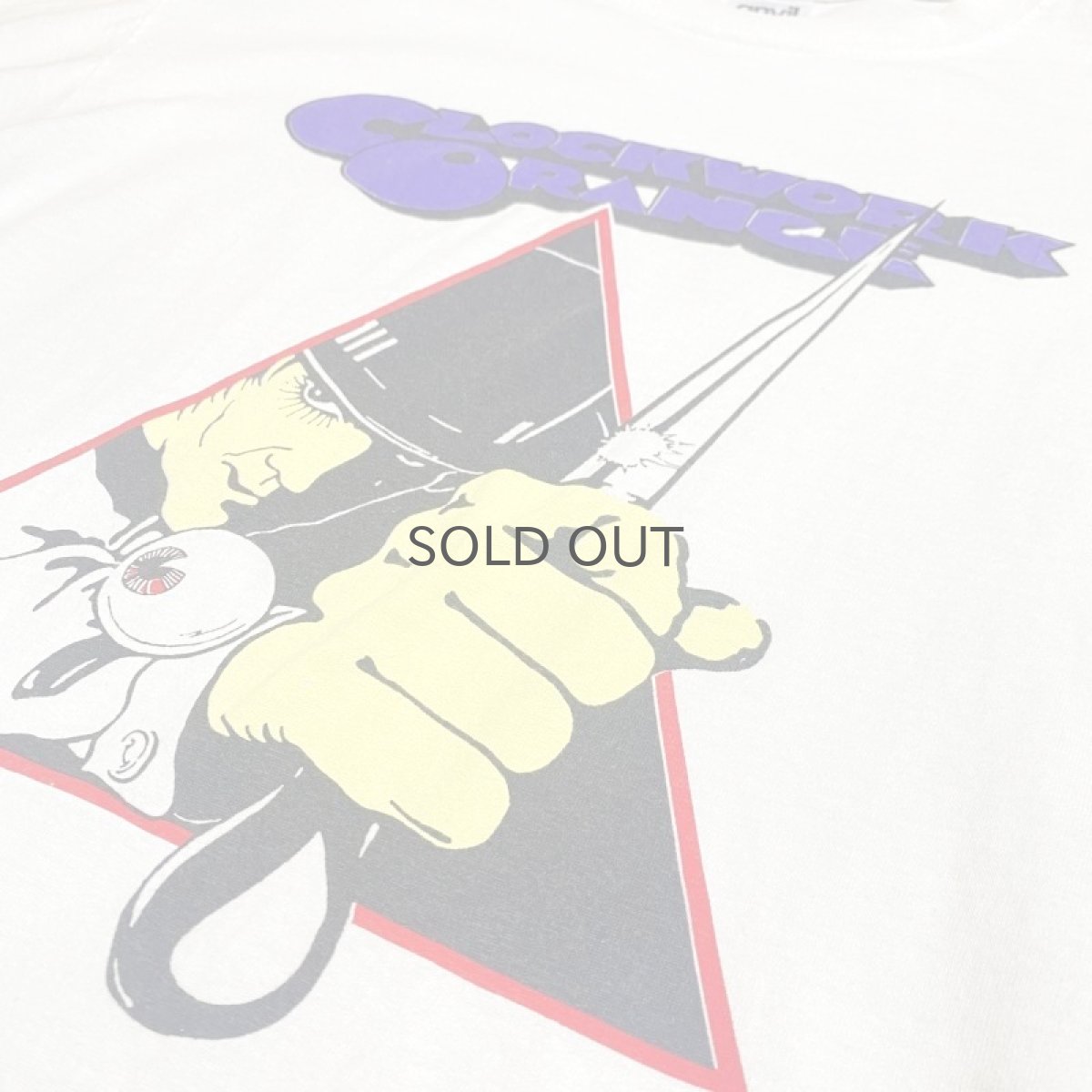 画像4: 90's~ "CLOCKWORK ORANGE" MOVIE S/S TEE / Mens M (4)