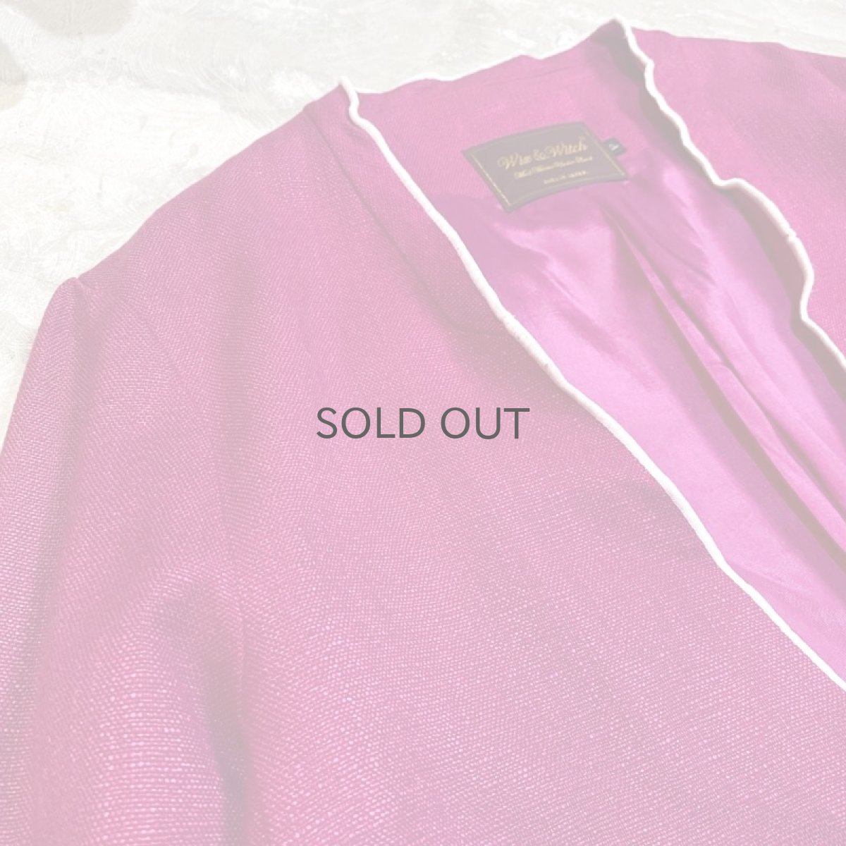 画像3: 【Wiz&Witch】"OUT STITCH" TAILORED JACKET / OS (3)