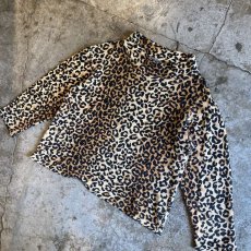 画像4: MOCK NECK LEOPARD PATTERN L/S TOPS / Ladies M~L (4)