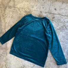 画像4: COLOR VELOUR DESIGN L/S TOPS / Ladies L  (4)