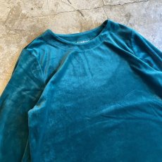 画像3: COLOR VELOUR DESIGN L/S TOPS / Ladies L  (3)