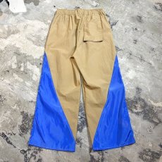 画像2: BICOLOR SWITCHED WIDE SILHOUETTE PANTS / FREE (2)