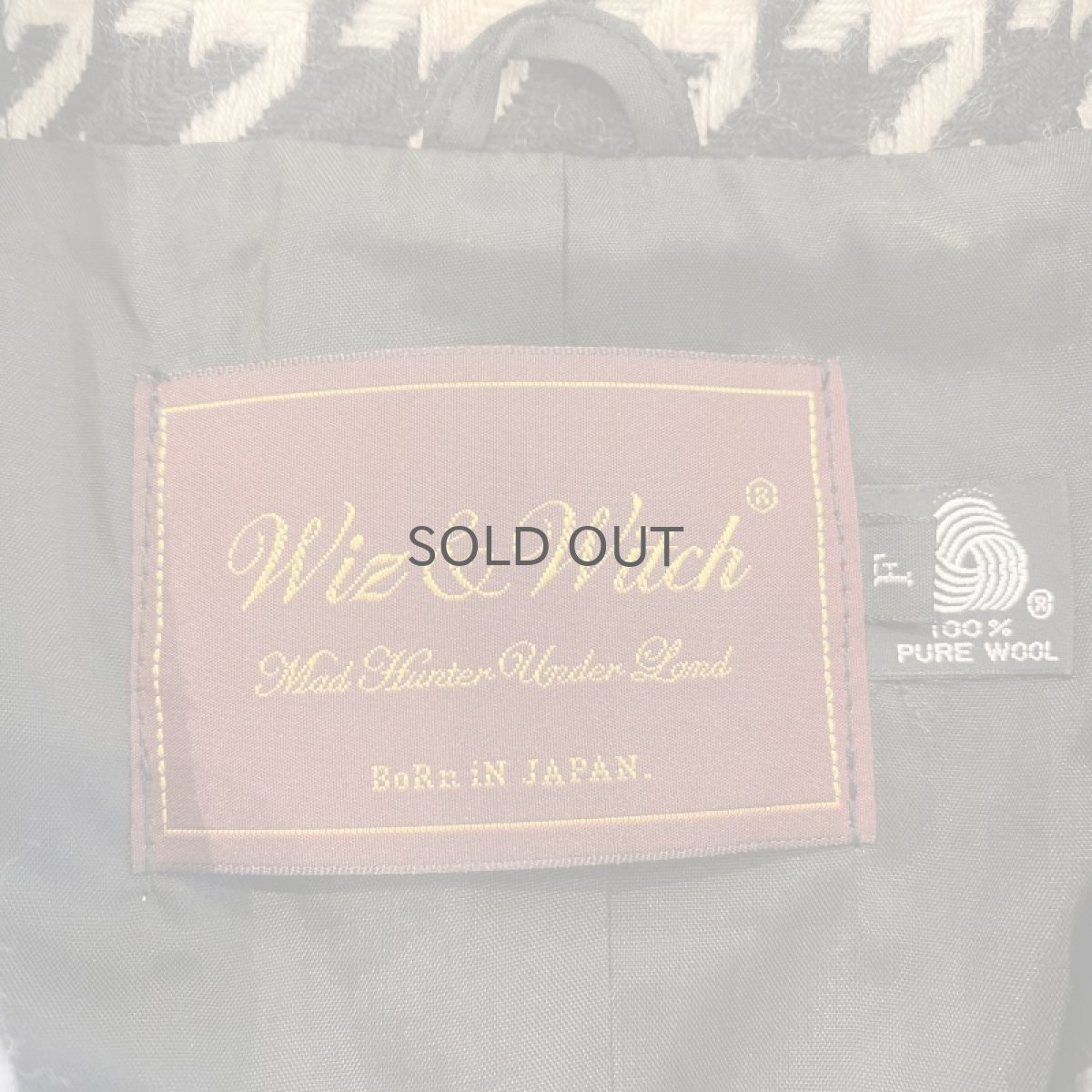 画像10: 【Wiz&Witch】"WEIRD" SHOULDER OFF WRAP TAYLOR JACKET / OS (10)