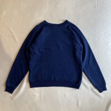 画像2: EMBROIDERY RAGLAN SLEEVE L/S SWEAT / Ladies XS / MADE IN USA (2)