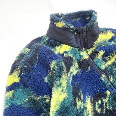 画像3: ALL OVER PATTERN ZIP UP BOA JACKET / Mens M (3)