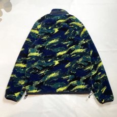 画像2: ALL OVER PATTERN ZIP UP BOA JACKET / Mens M (2)