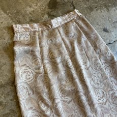 画像3: 【GUNNE SAX】OLD FLORAL PATTERN DESIGN SKIRT / W25 / MADE IN USA (3)