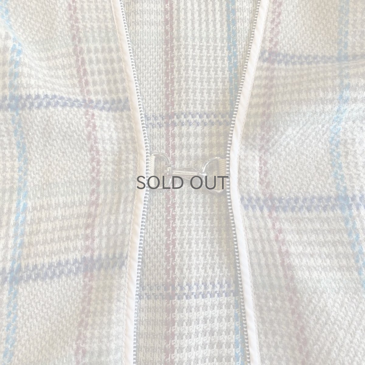 画像5: 【Wiz&Witch】"HOOK UP" OLD CHECK LINER COAT / OS (5)