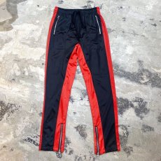 画像1: BICOLOR ZIPPER DESIGN TRACK PANTS / FREE (1)