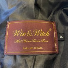 画像10: 【Wiz&Witch】"WEIRD" FUTURE WRAP 2TONE TAYLOR JACKET / OS (10)