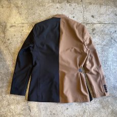 画像2: 【Wiz&Witch】"WEIRD" FUTURE WRAP 2TONE TAYLOR JACKET / OS (2)