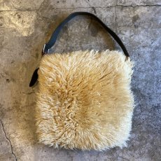 画像2: REAL MOUTON SHOULDER BAG (2)